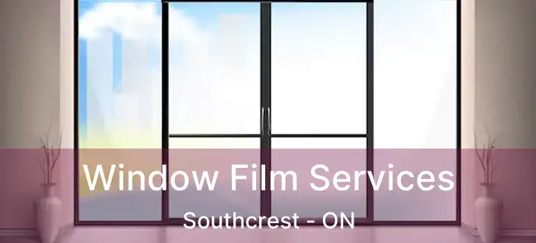  Window Film Services Southcrest - ON