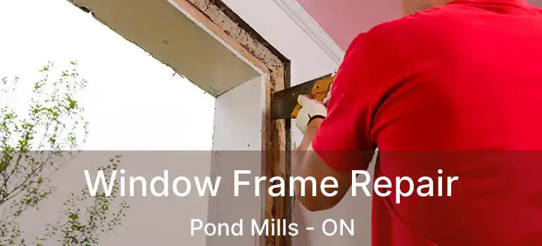  Window Frame Repair Pond Mills - ON