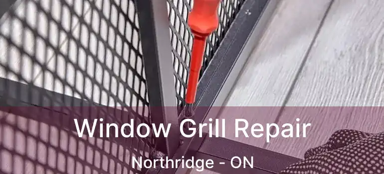  Window Grill Repair Northridge - ON