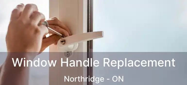  Window Handle Replacement Northridge - ON