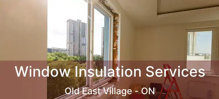  Window Insulation Services Old East Village - ON