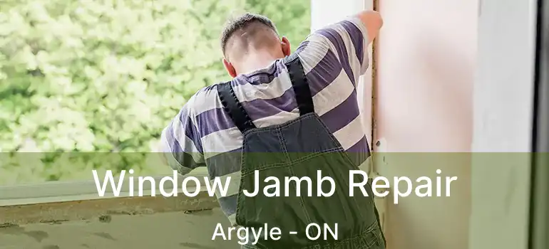  Window Jamb Repair Argyle - ON
