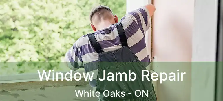  Window Jamb Repair White Oaks - ON