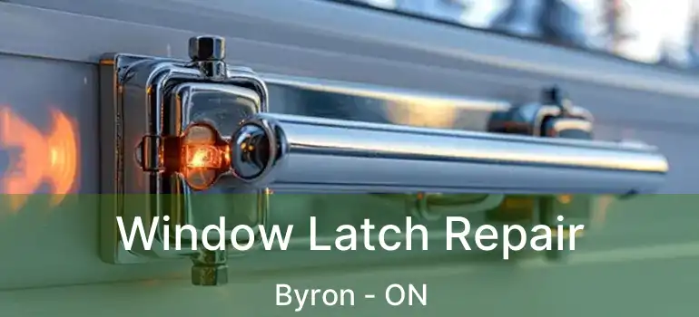  Window Latch Repair Byron - ON