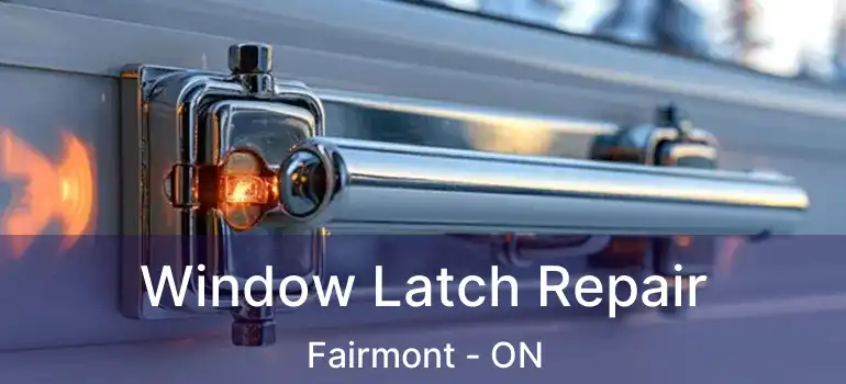  Window Latch Repair Fairmont - ON