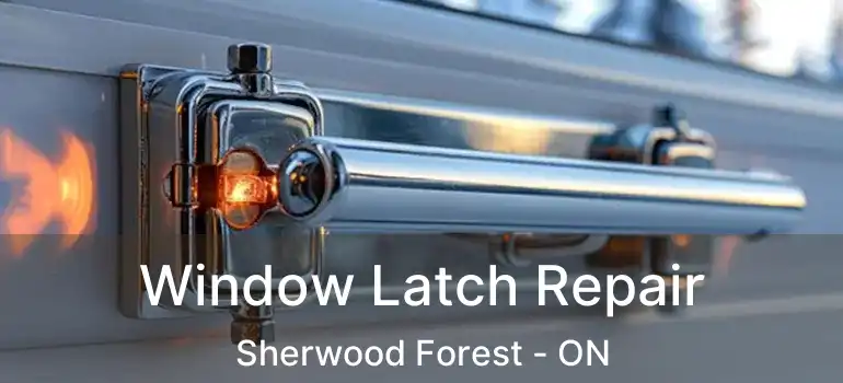  Window Latch Repair Sherwood Forest - ON