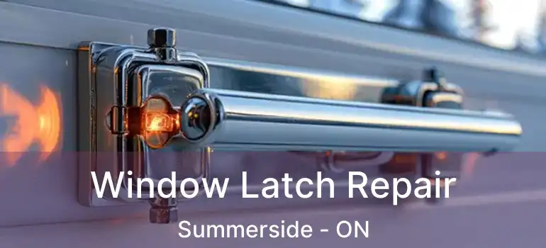  Window Latch Repair Summerside - ON