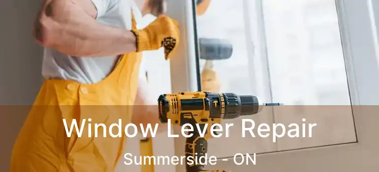  Window Lever Repair Summerside - ON