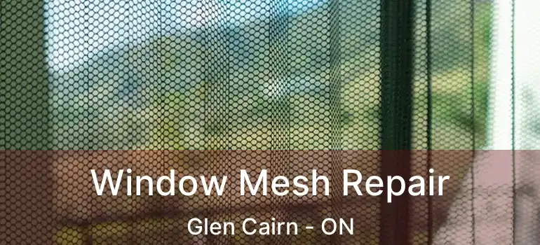  Window Mesh Repair Glen Cairn - ON