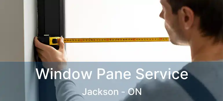  Window Pane Service Jackson - ON
