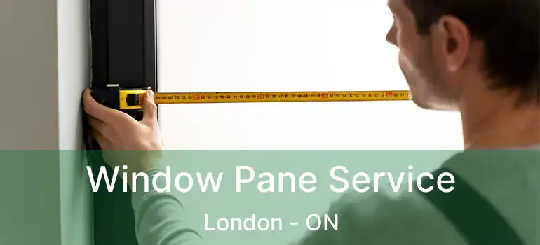  Window Pane Service London - ON