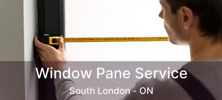  Window Pane Service South London - ON