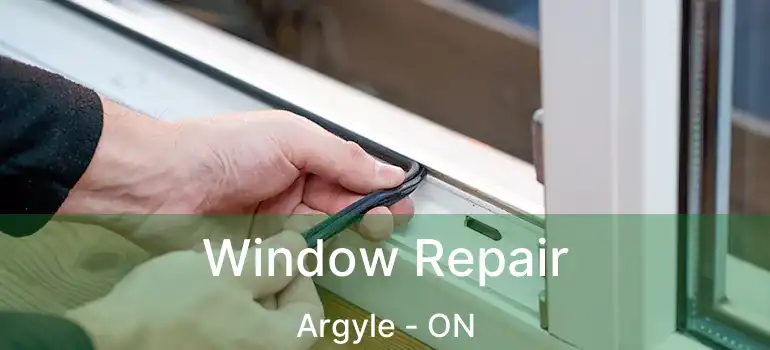  Window Repair Argyle - ON