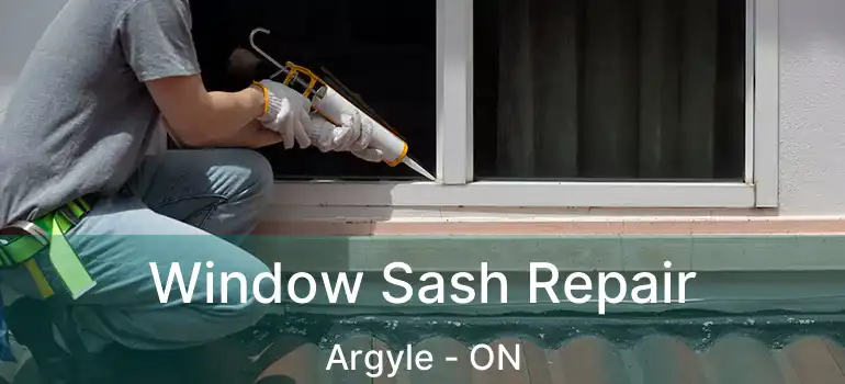  Window Sash Repair Argyle - ON