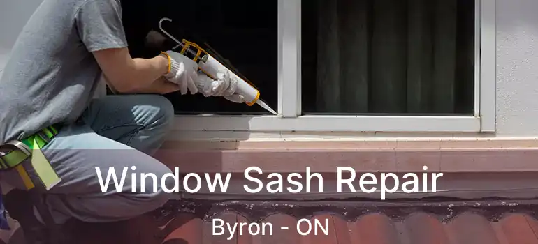  Window Sash Repair Byron - ON