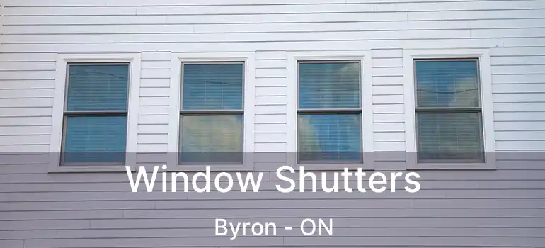  Window Shutters Byron - ON