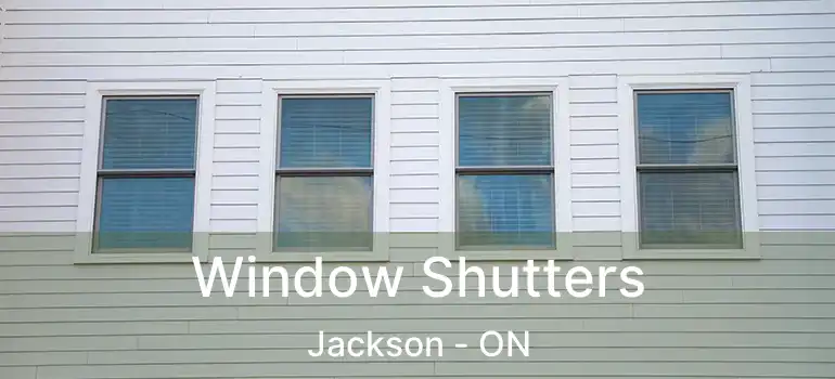  Window Shutters Jackson - ON