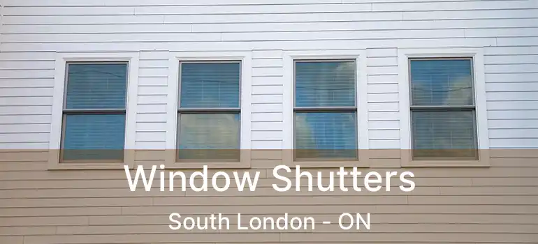  Window Shutters South London - ON