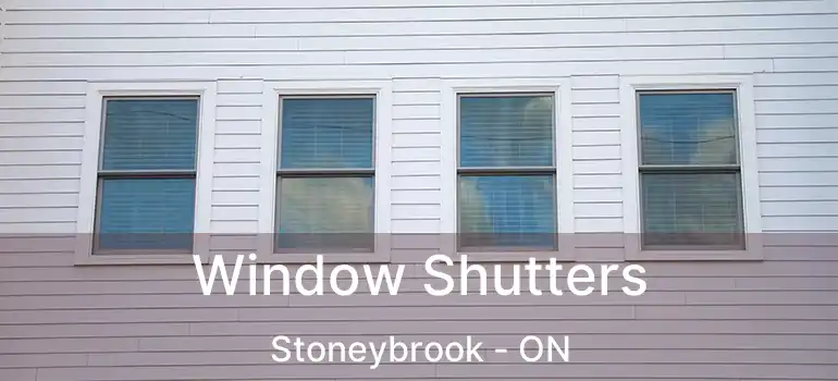  Window Shutters Stoneybrook - ON