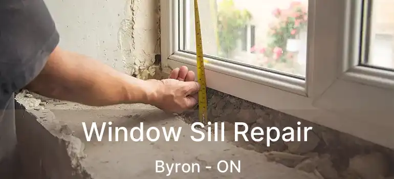  Window Sill Repair Byron - ON