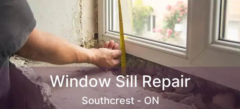 Window Sill Repair Southcrest - ON