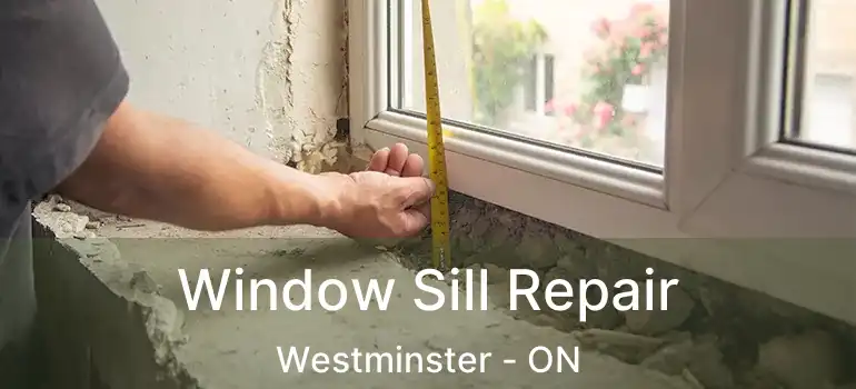  Window Sill Repair Westminster - ON