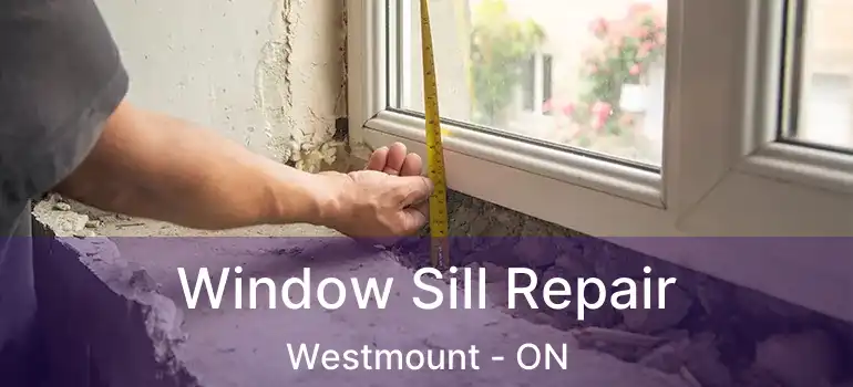  Window Sill Repair Westmount - ON