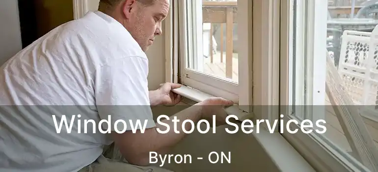  Window Stool Services Byron - ON