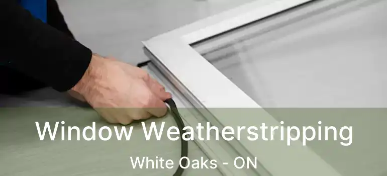  Window Weatherstripping White Oaks - ON