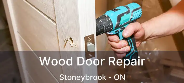  Wood Door Repair Stoneybrook - ON
