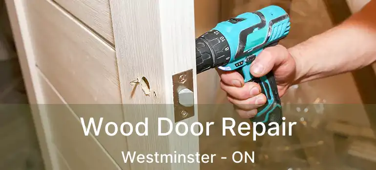  Wood Door Repair Westminster - ON
